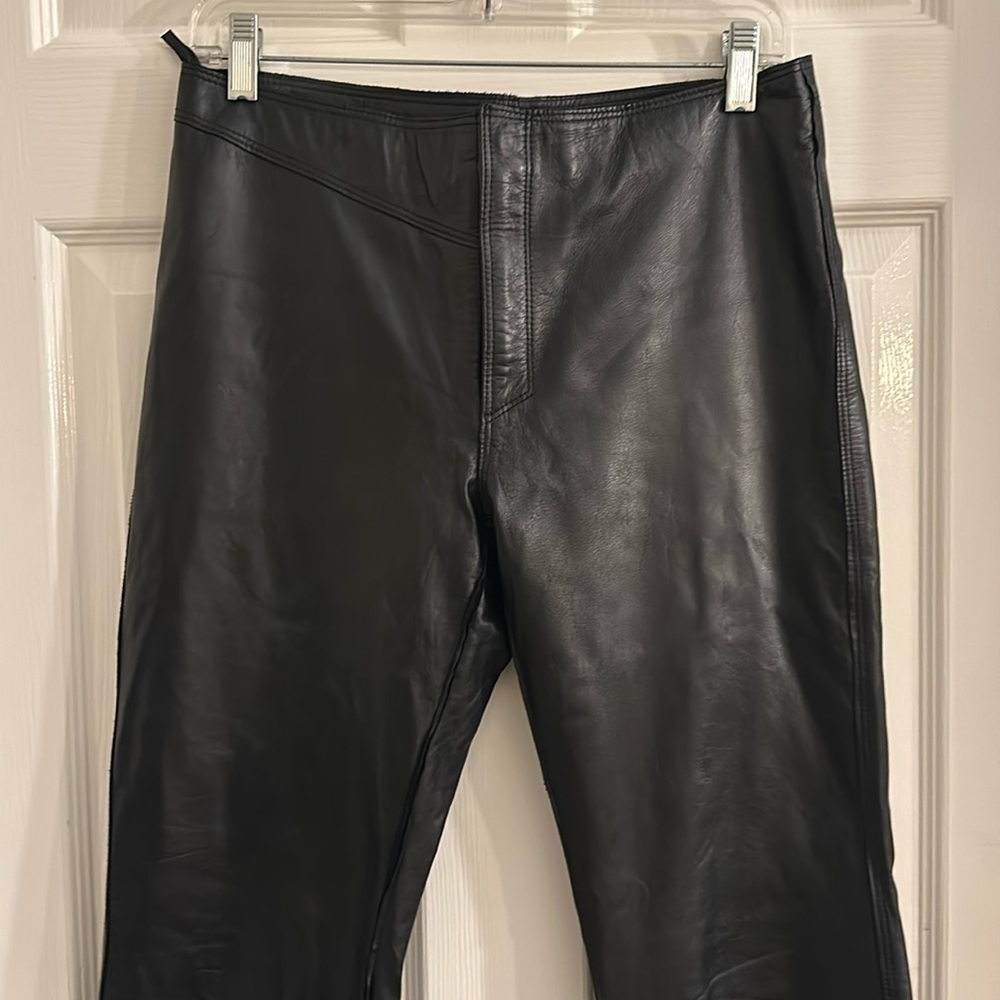 GUESS leather pants. Lining inside